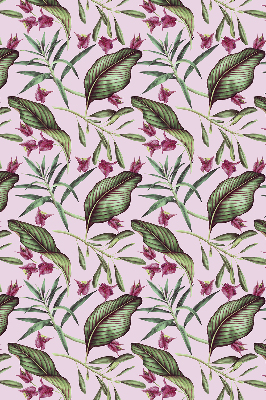 Store enrouleur occultant à feuilles tropicales