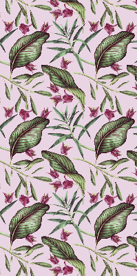 Store enrouleur occultant à feuilles tropicales
