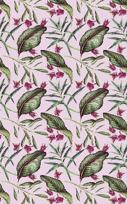 Store enrouleur occultant à feuilles tropicales