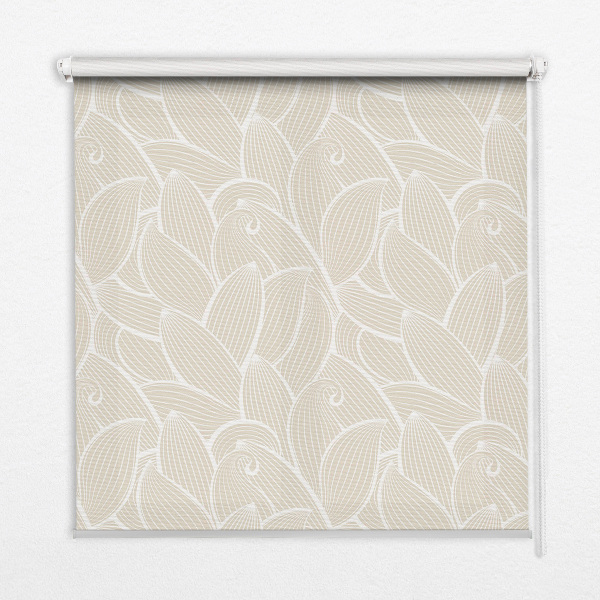 Store occultant fenêtre feuilles