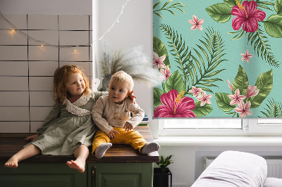 Store fenêtre intérieur pour plantes exotiques