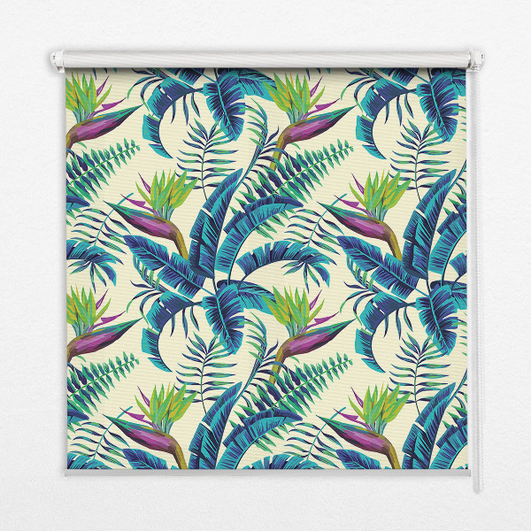 Store enrouleur occultant pour plantes tropicales