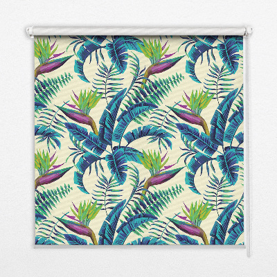 Store enrouleur occultant pour plantes tropicales