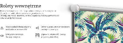 Store enrouleur occultant pour plantes tropicales