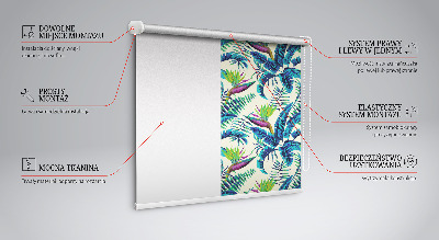 Store enrouleur occultant pour plantes tropicales