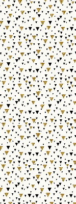 Store fenêtre intérieur triangles