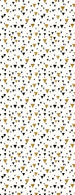 Store fenêtre intérieur triangles