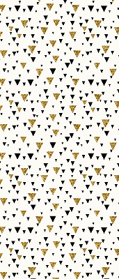 Store fenêtre intérieur triangles