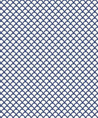 Store occultant fenêtre avec écailles bleues