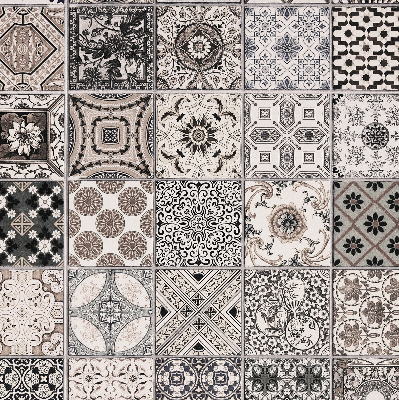 Store occultant fenêtre à motifs portugais