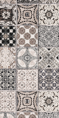 Store occultant fenêtre à motifs portugais