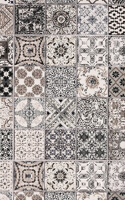 Store occultant fenêtre à motifs portugais