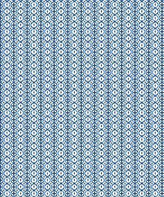 Store occultant fenêtre à formes bleues