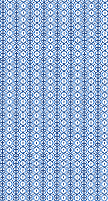 Store occultant fenêtre à formes bleues