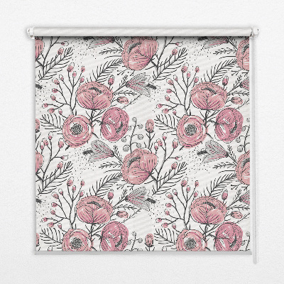 Store enrouleur occultant Boutons de fleurs de l'arbre