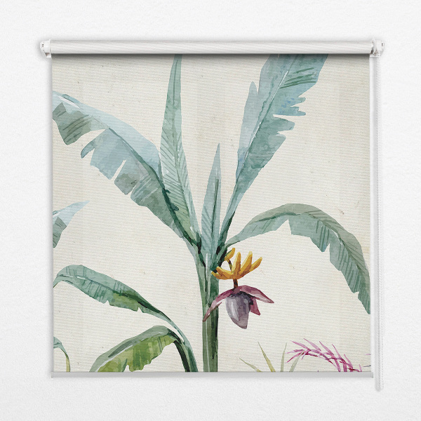 Store enrouleur occultant nature exotique