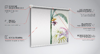 Store enrouleur occultant nature exotique