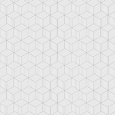 Store fenêtre intérieur pour cubes 3D