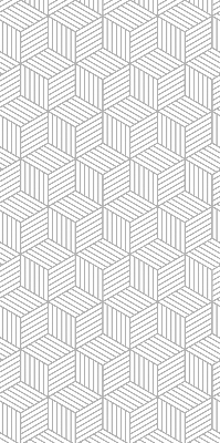 Store fenêtre intérieur pour cubes 3D