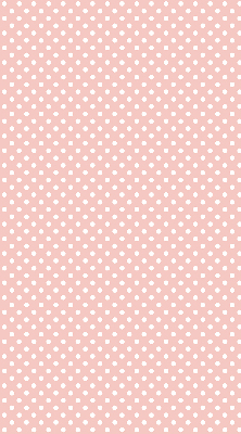 Store fenêtre intérieur avec points blancs