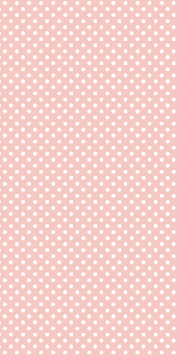 Store fenêtre intérieur avec points blancs