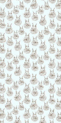 Store occultant fenêtre pour lapins