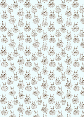 Store occultant fenêtre pour lapins