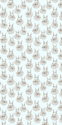 Store occultant fenêtre pour lapins