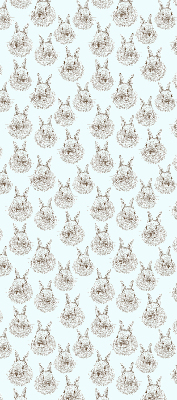 Store occultant fenêtre pour lapins