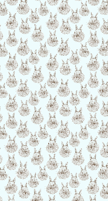 Store occultant fenêtre pour lapins