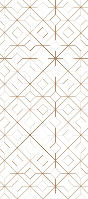 Store fenêtre intérieur en motif marron