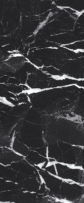 Store enrouleur occultant en marbre noir