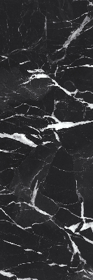 Store enrouleur occultant en marbre noir