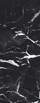 Store enrouleur occultant en marbre noir