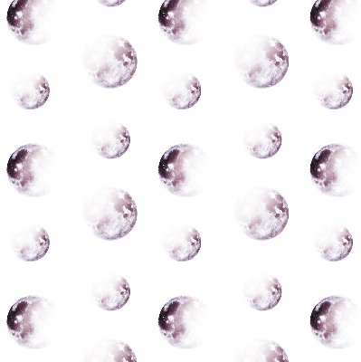 Store occultant fenêtre avec motifs de planètes grises