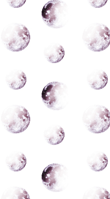 Store occultant fenêtre avec motifs de planètes grises