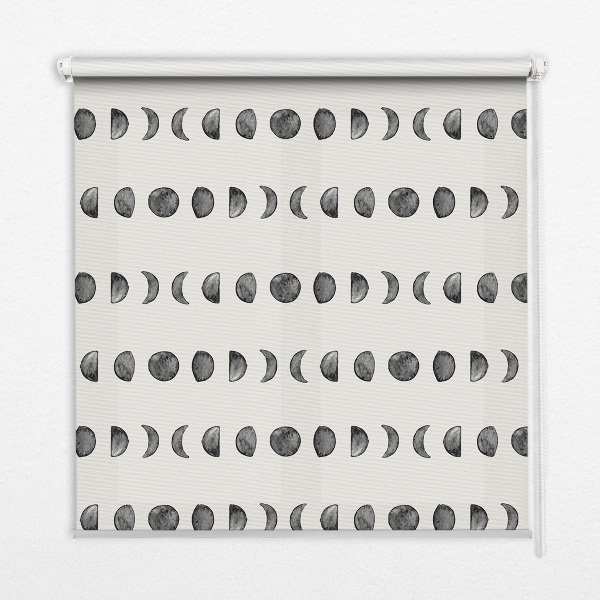 Store fenêtre intérieur phases de la lune
