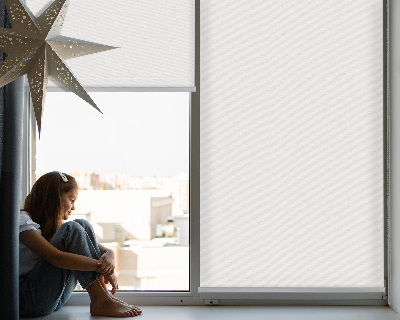 Store fenêtre intérieur en blanc