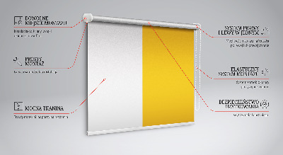 Store occultant fenetre orange