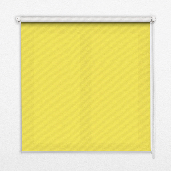 Store occultant fenêtre jaune