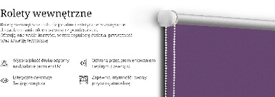 Store enrouleur occultant violet