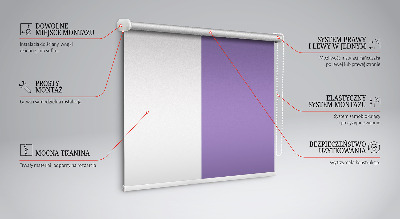 Store enrouleur occultant violet