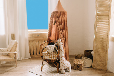 Store fenêtre intérieur bleu