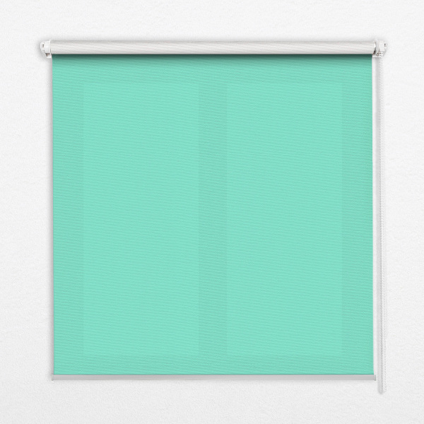 Store occultant fenetre turquoise