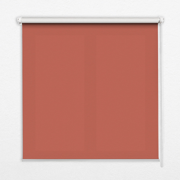 Store fenêtre intérieur rouge
