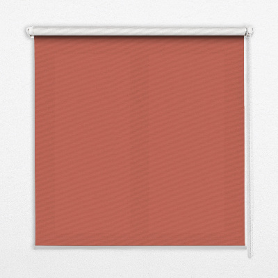 Store fenêtre intérieur rouge