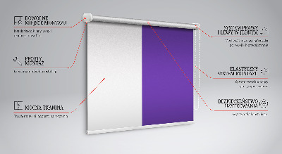 Store enrouleur occultant violet