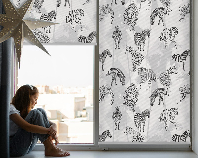 Store enrouleur occultant pour animaux gris