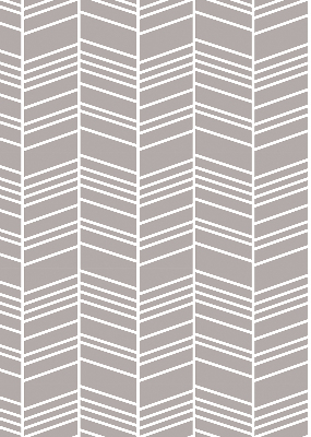Store enrouleur occultant avec motif sapins blancs