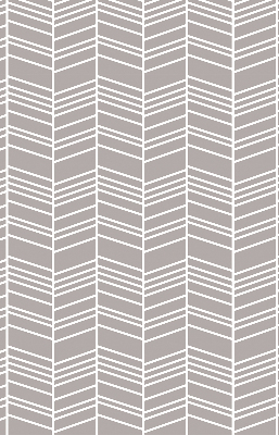 Store enrouleur occultant avec motif sapins blancs